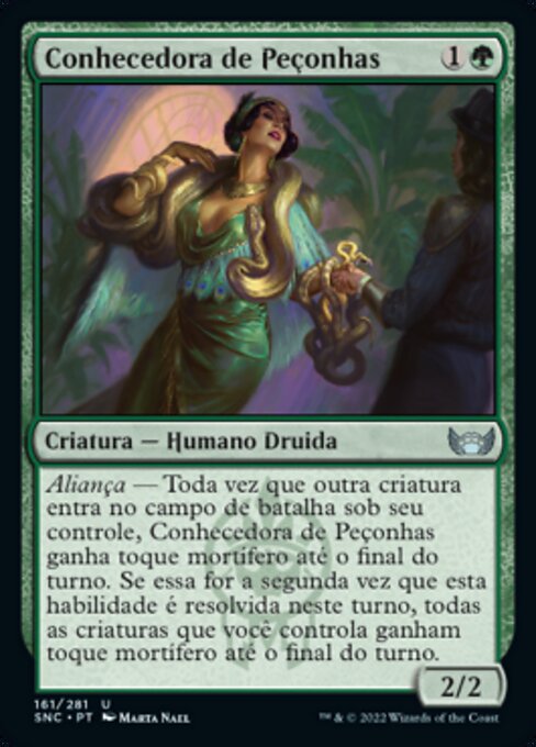 Conhecedora de Peçonhas