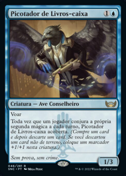 Picotador de Livros-caixa