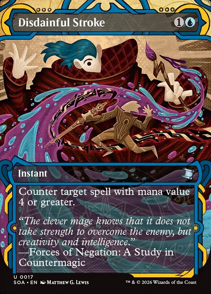 Disdainful Stroke