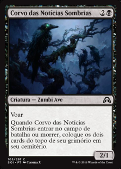 Corvo das Notícias Sombrias