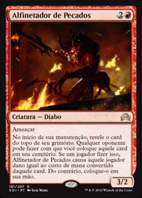 Alfinetador de Pecados