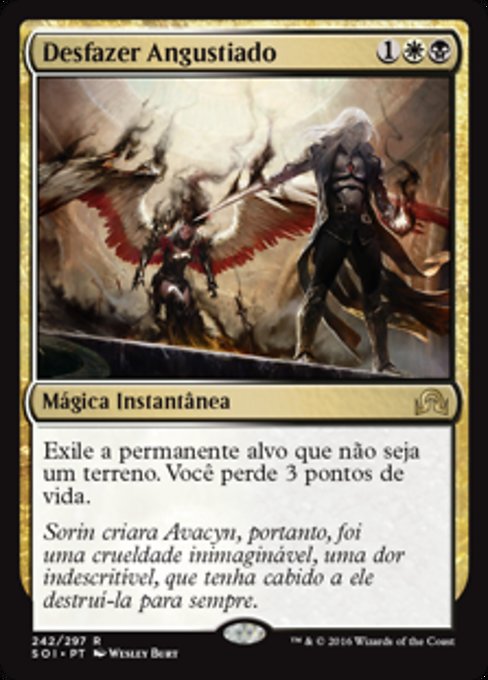 Desfazer Angustiado