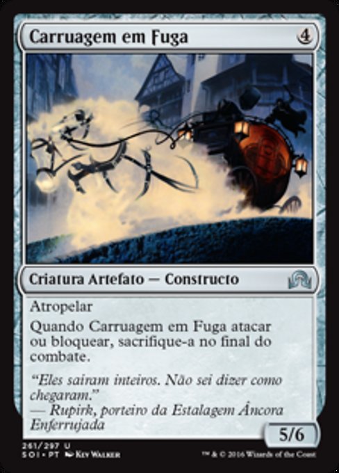 Carruagem em Fuga