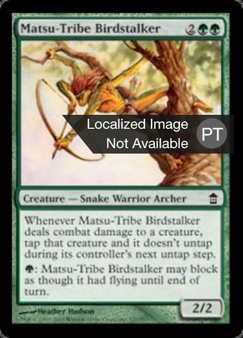 Caçador de Aves da Tribo Matsu