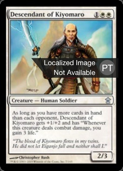 Descendente de Kiyomaro