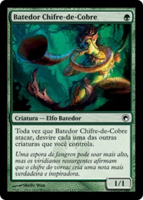Batedor Chifre-de-Cobre