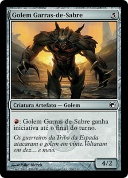 Golem Garras-de-Sabre