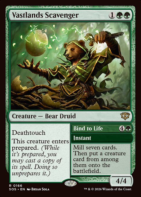 Vastlands Scavenger // Bind to Life