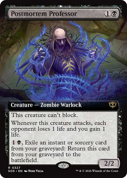 Postmortem Professor