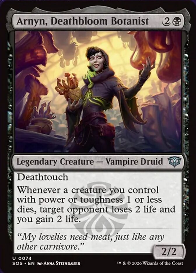 Arnyn, Deathbloom Botanist