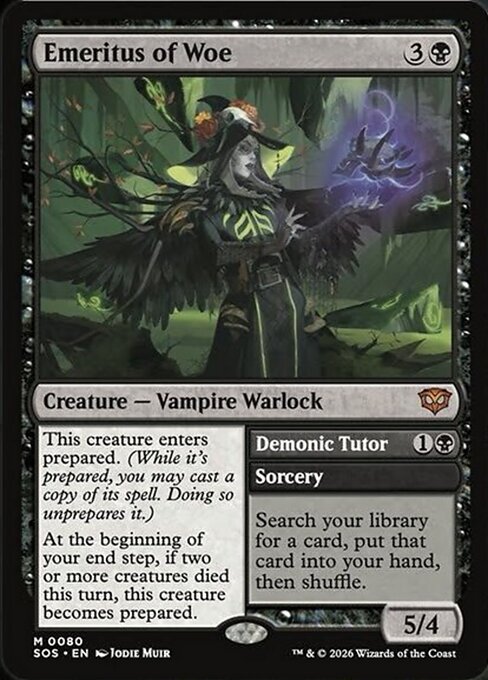 Emeritus of Woe // Demonic Tutor