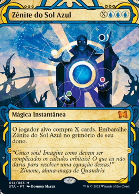 Zênite do Sol Azul