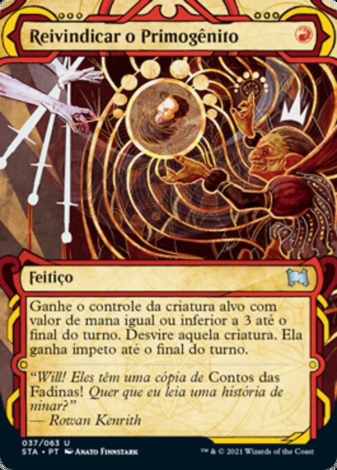 Reivindicar o Primogênito