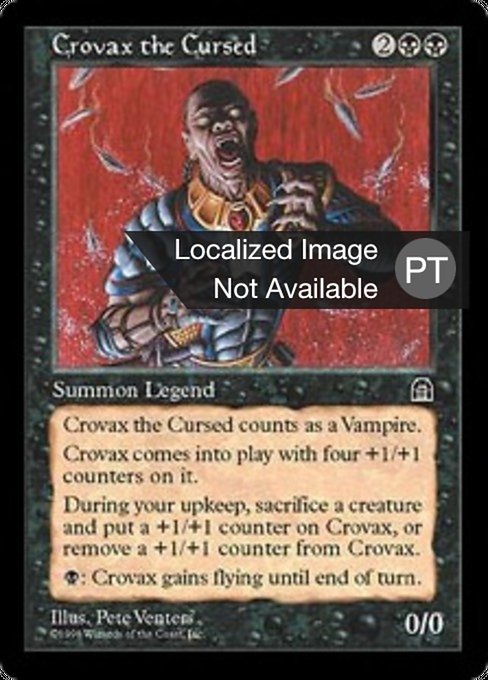 Crovax, o Amaldicoado