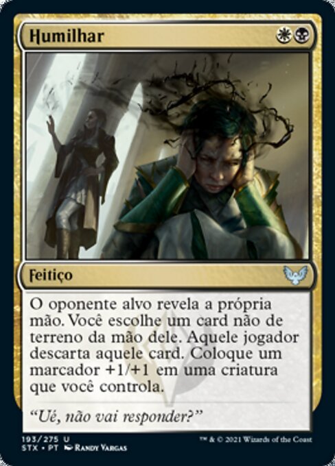 Humilhar
