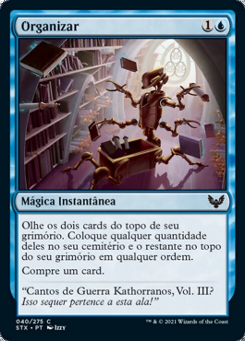 Organizar