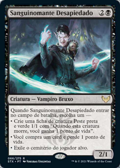 Sanguinomante Desapiedado