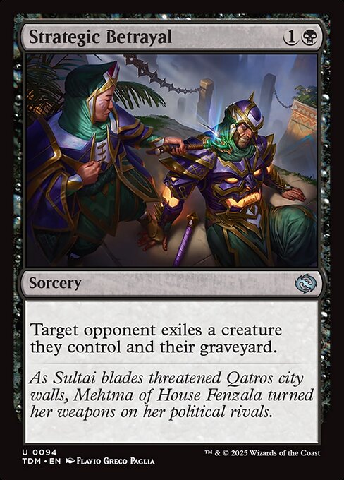 Strategic Betrayal
