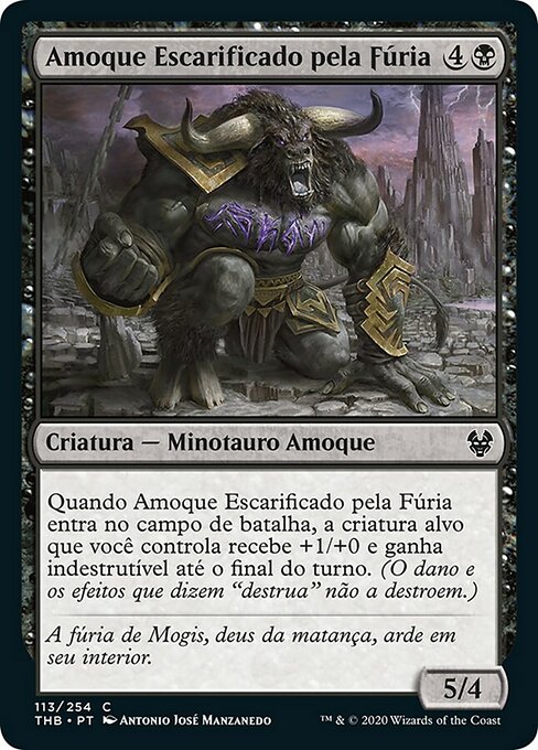 Amoque Escarificado pela Fúria