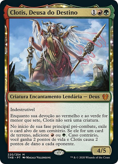 Clotis, Deusa do Destino