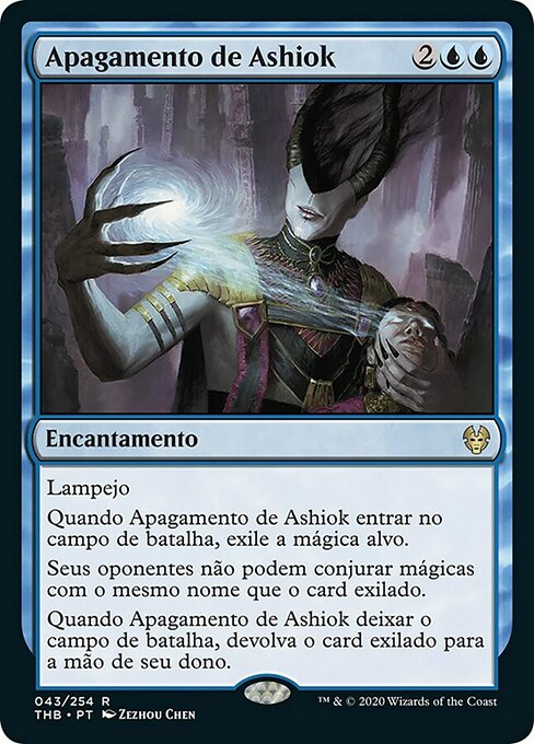 Apagamento de Ashiok