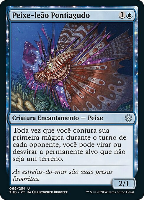 Peixe-leão Pontiagudo