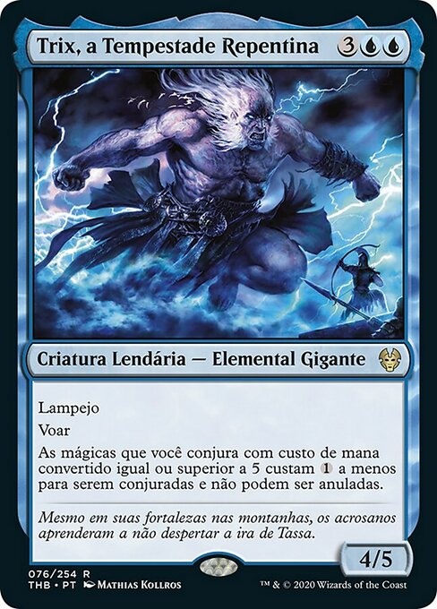 Trix, a Tempestade Repentina