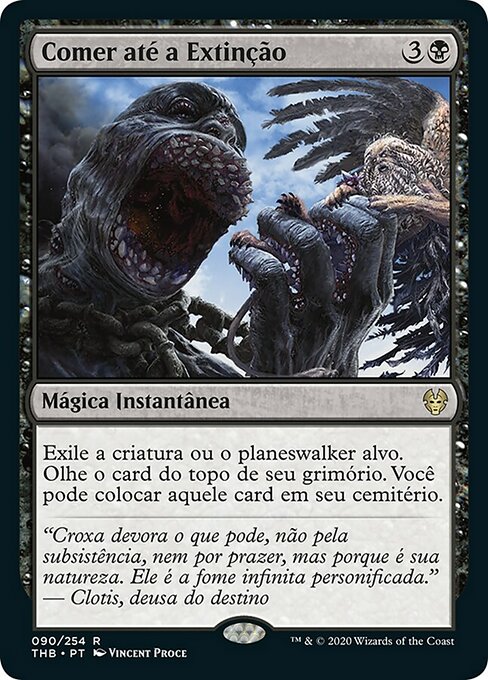 Comer até a Extinção
