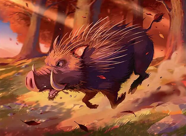 Boar-q-pine