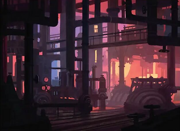 Airship Engine Room