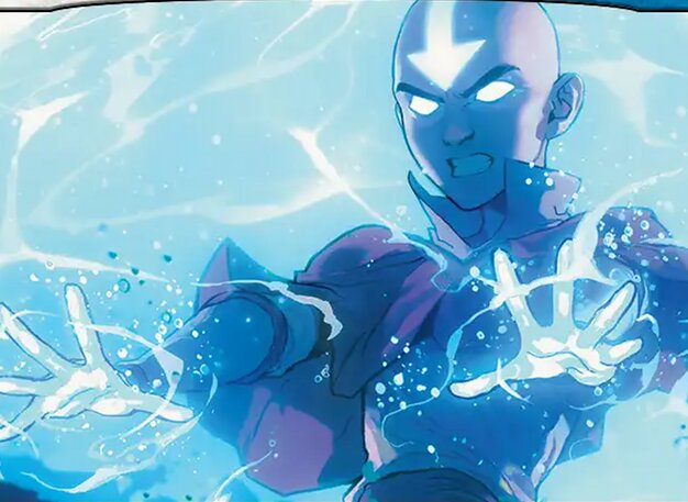Aang, Swift Savior // Aang and La, Ocean's Fury