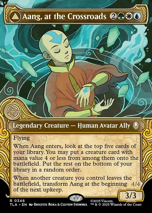 Aang, at the Crossroads // Aang, Destined Savior