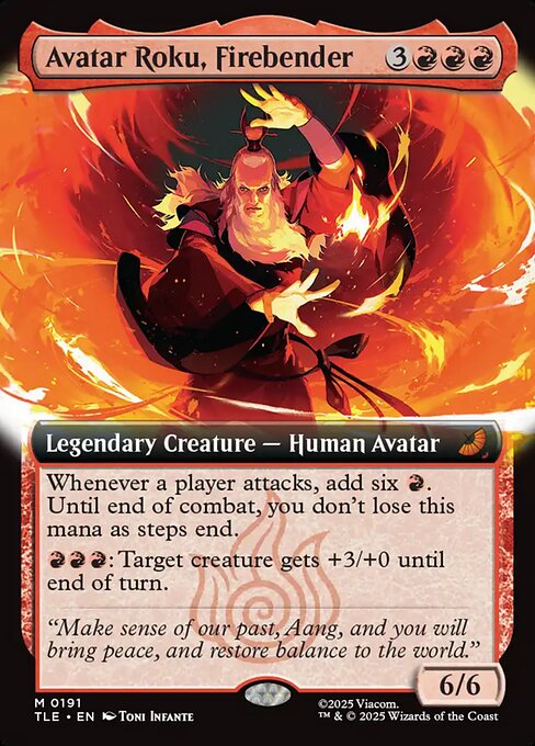 Avatar Roku, Firebender