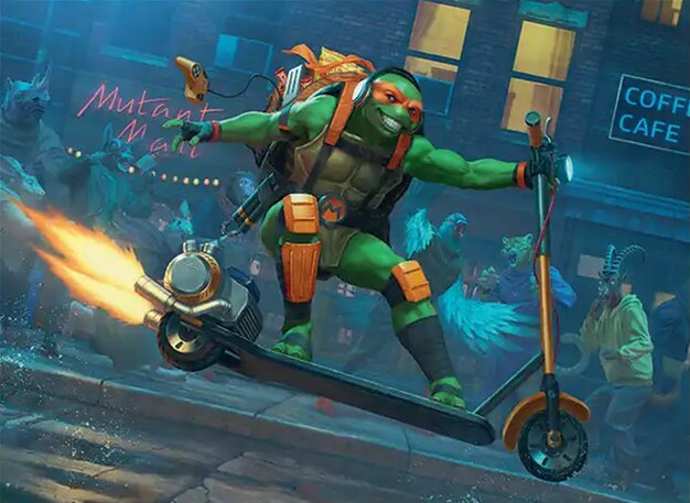 Michelangelo, On the Scene