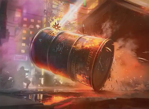 Exploding Barrel