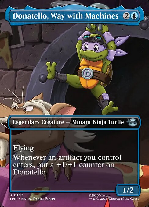 Donatello, Way with Machines