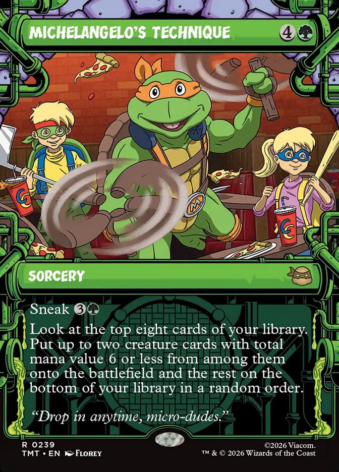Michelangelo's Technique