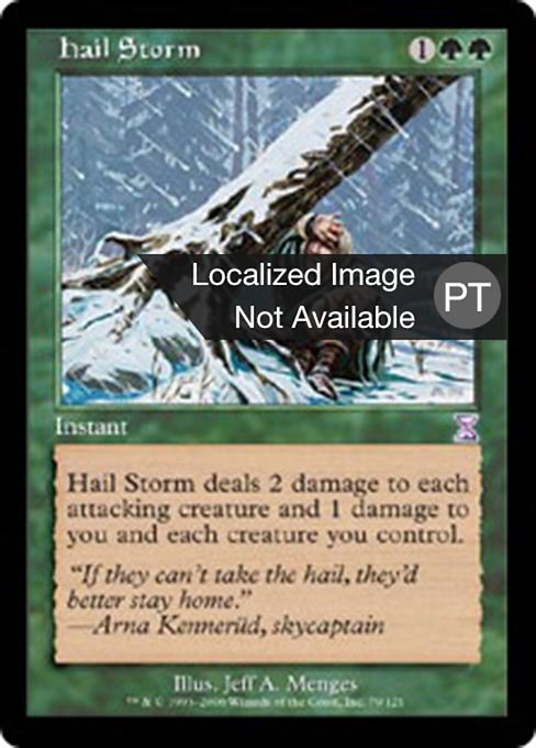 Tempestade de Granizo