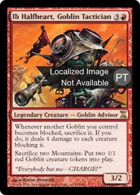 Ib Halfheart, Estrategista Goblin