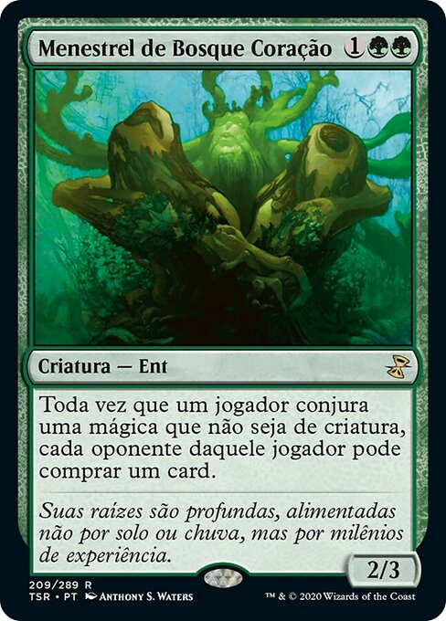 Menestrel de Bosque Coração