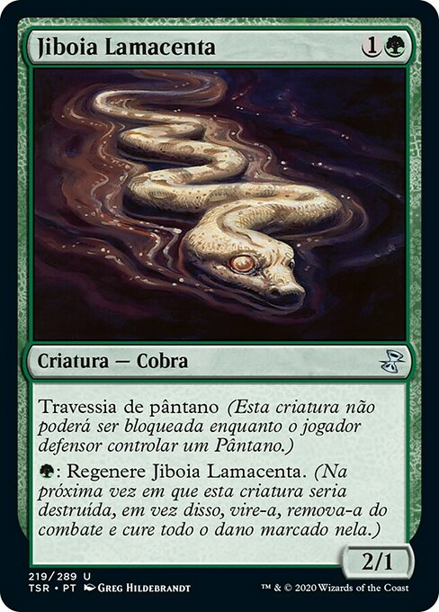 Jiboia Lamacenta