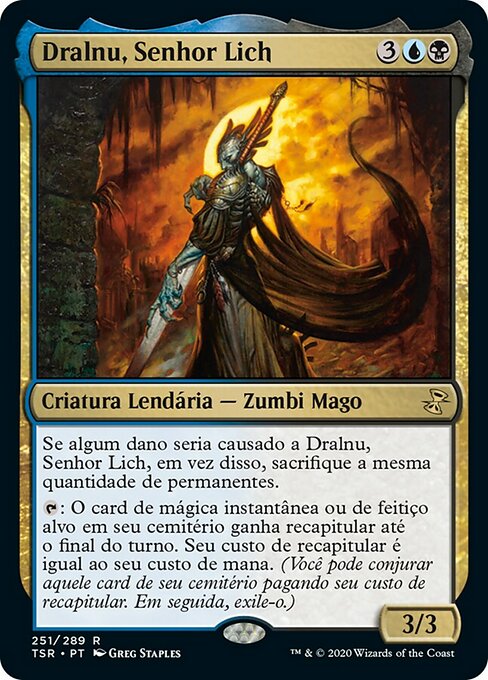 Dralnu, Senhor Lich