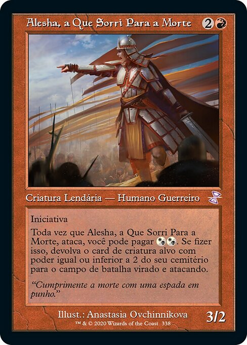 Alesha, a Que Sorri Para a Morte