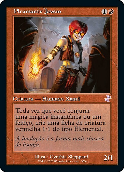 Piromante Jovem
