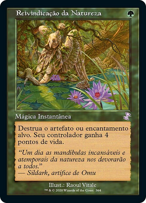 Reivindicação da Natureza