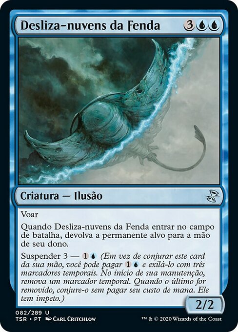 Desliza-nuvens da Fenda
