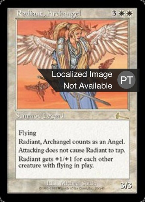 Radiante, Arcanjo