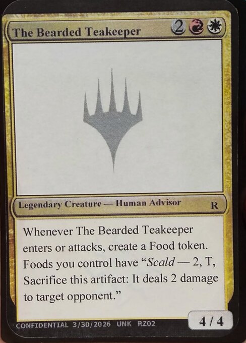 The Bearded Teakeeper