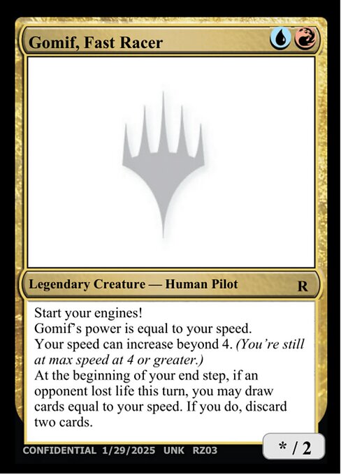 Gomif, Fast Racer