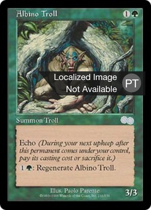 Trol Albino